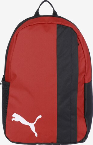 PUMA Sports Backpack 'TeamGOAL' in Red: front