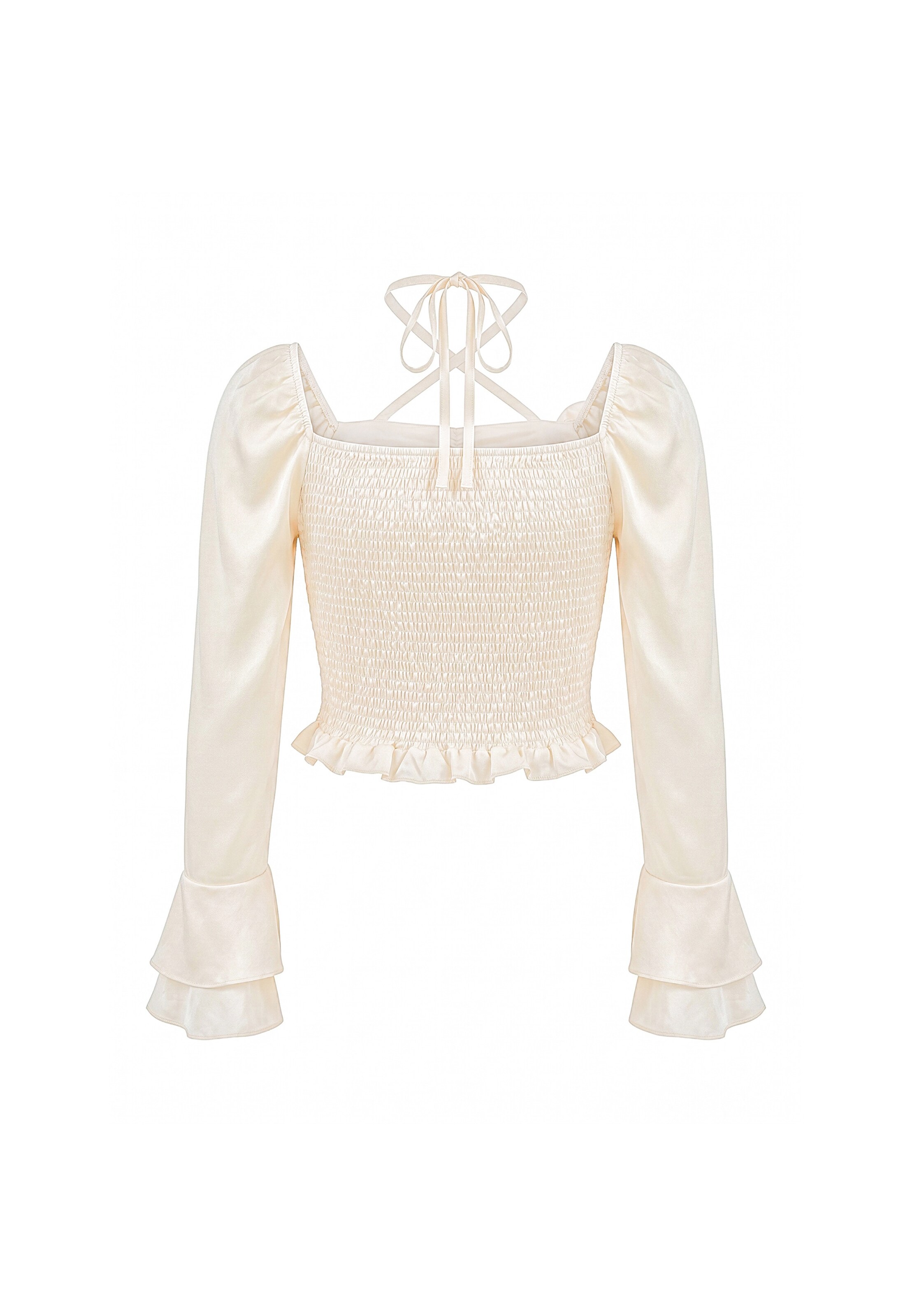 faina Bluse in Beige