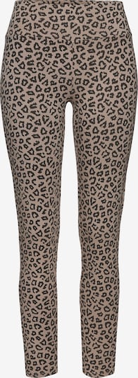 LASCANA Tajice u svijetlosmeđa / crna, Pregled proizvoda