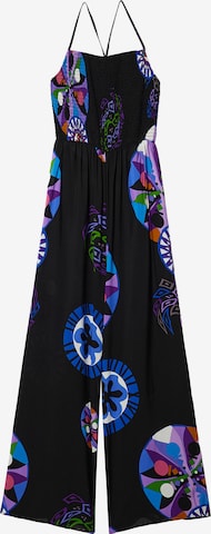 Desigual - Jumpsuit 'Moon Black' en negro: frente