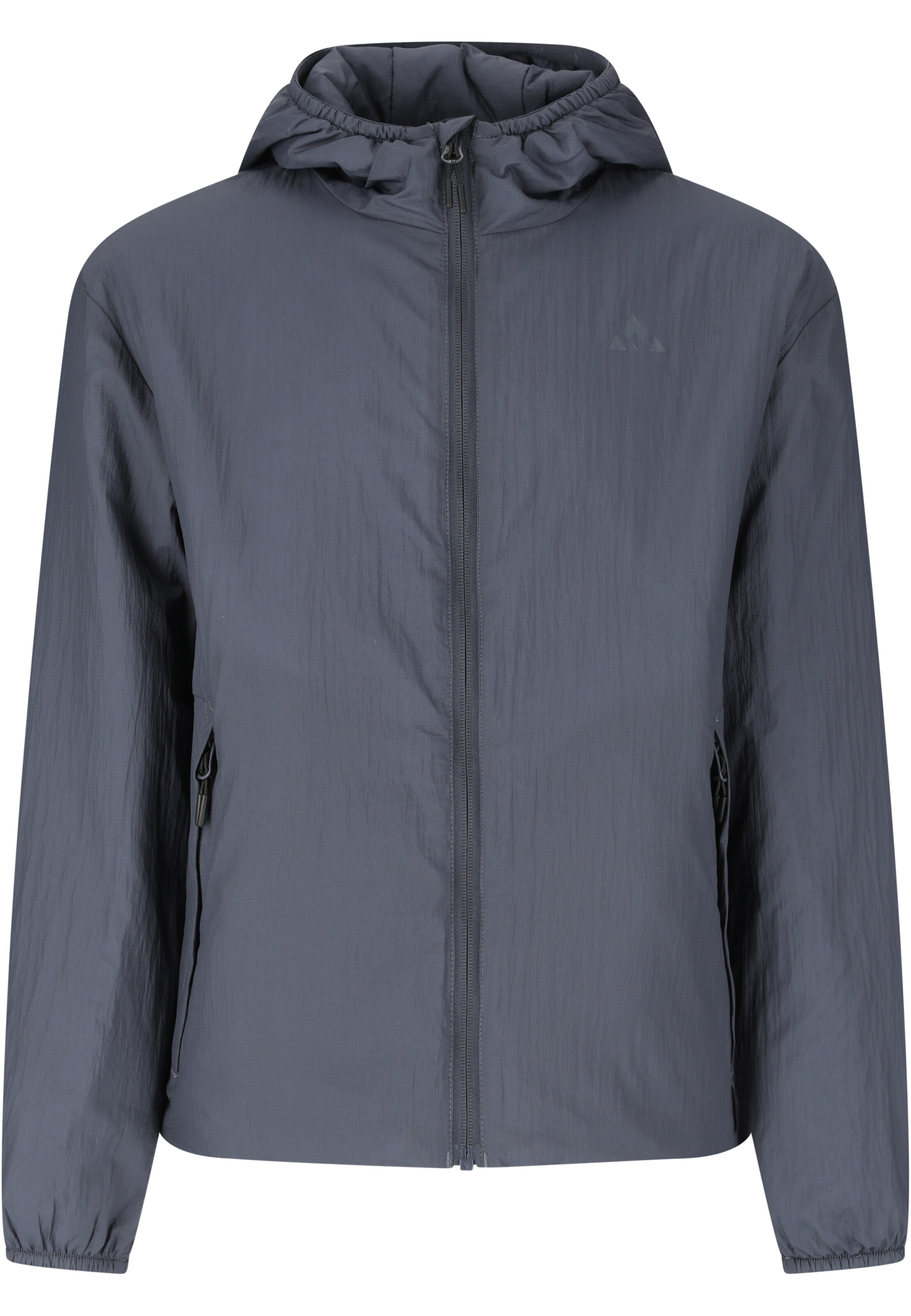 Whistler Funktionsjacke 'Palu jr.' in Grau: Vorderseite
