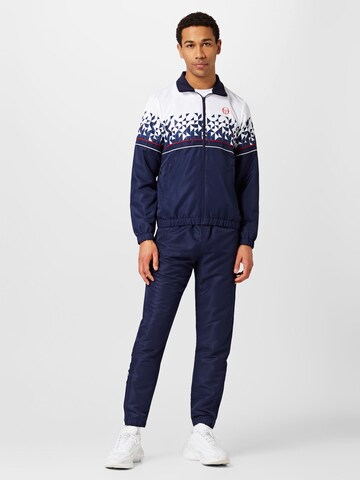 Sergio Tacchini Trainingspak 'Dispersa' in Blauw: voorkant