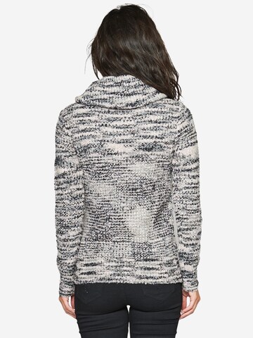 Pull-over KOROSHI en mélange de couleurs
