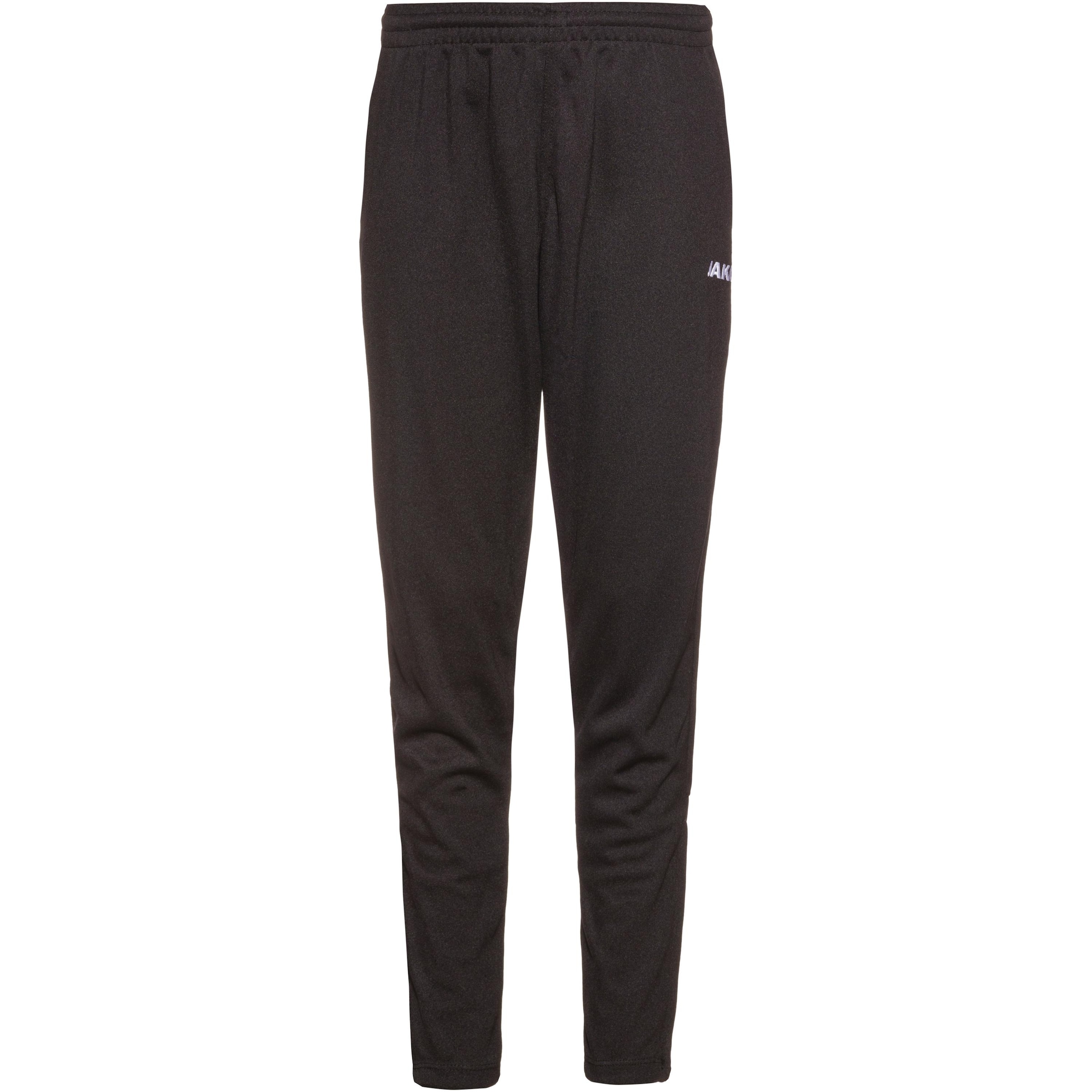 JAKO Workout Pants 'Classico' in Black: front