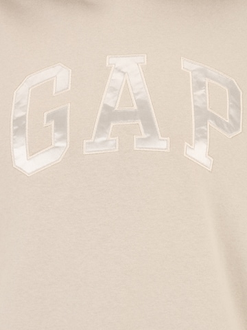 Bluză de molton de la Gap Petite pe bej