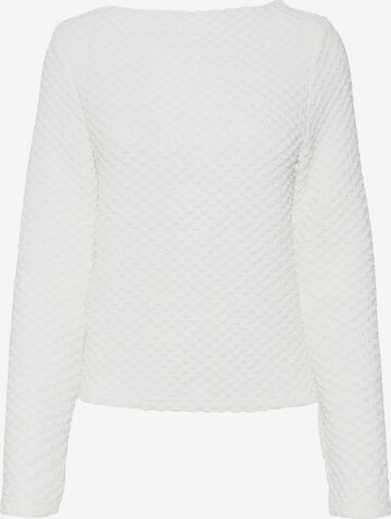 VERO MODA Sweater 'ZELDA' in White: front