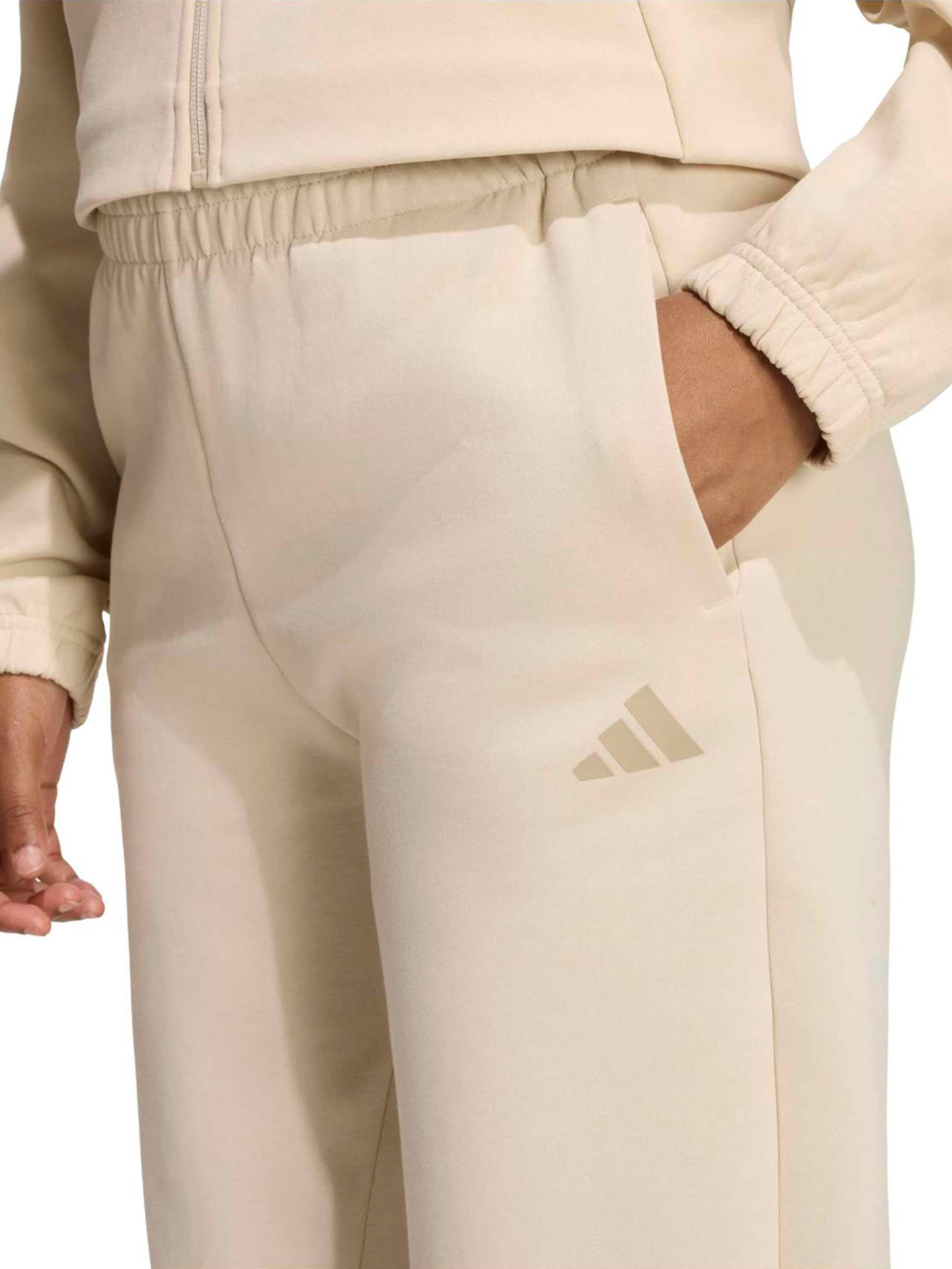 ADIDAS SPORTSWEAR Конический (Tapered) Спортивные штаны 'FI' в Бежевый