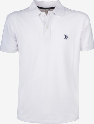 T-Shirt U.S. POLO ASSN. en blanc : devant