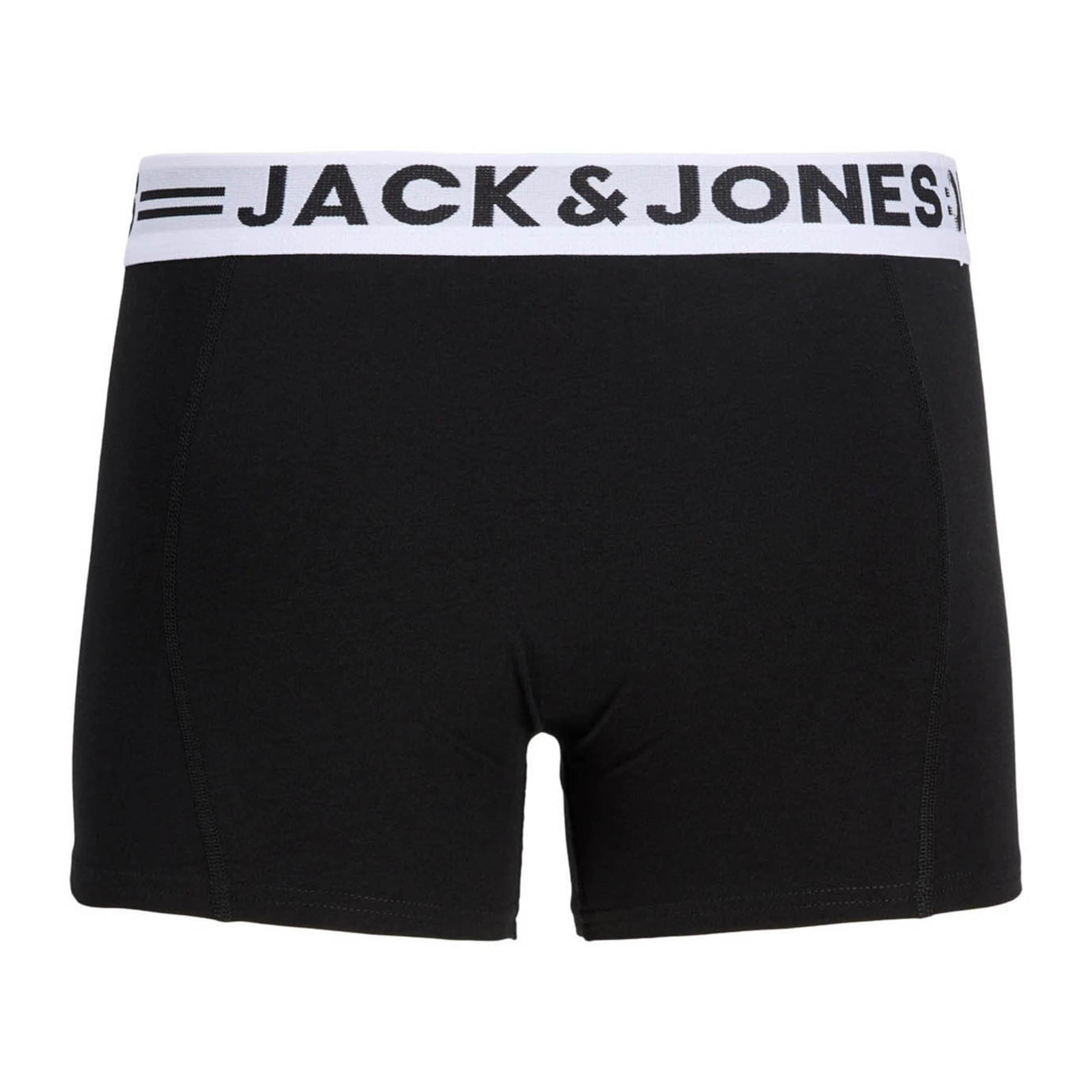 JACK & JONES Μποξεράκι 'JACSENSE' σε μαύρο