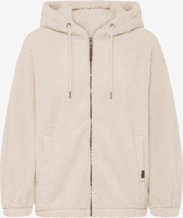 Oxmo - Casaco em moletão ' OXBERINA ' em bege: frente