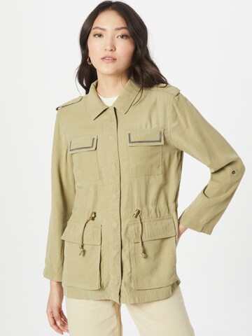 Veste mi-saison 'ARIS' ONLY en vert : devant
