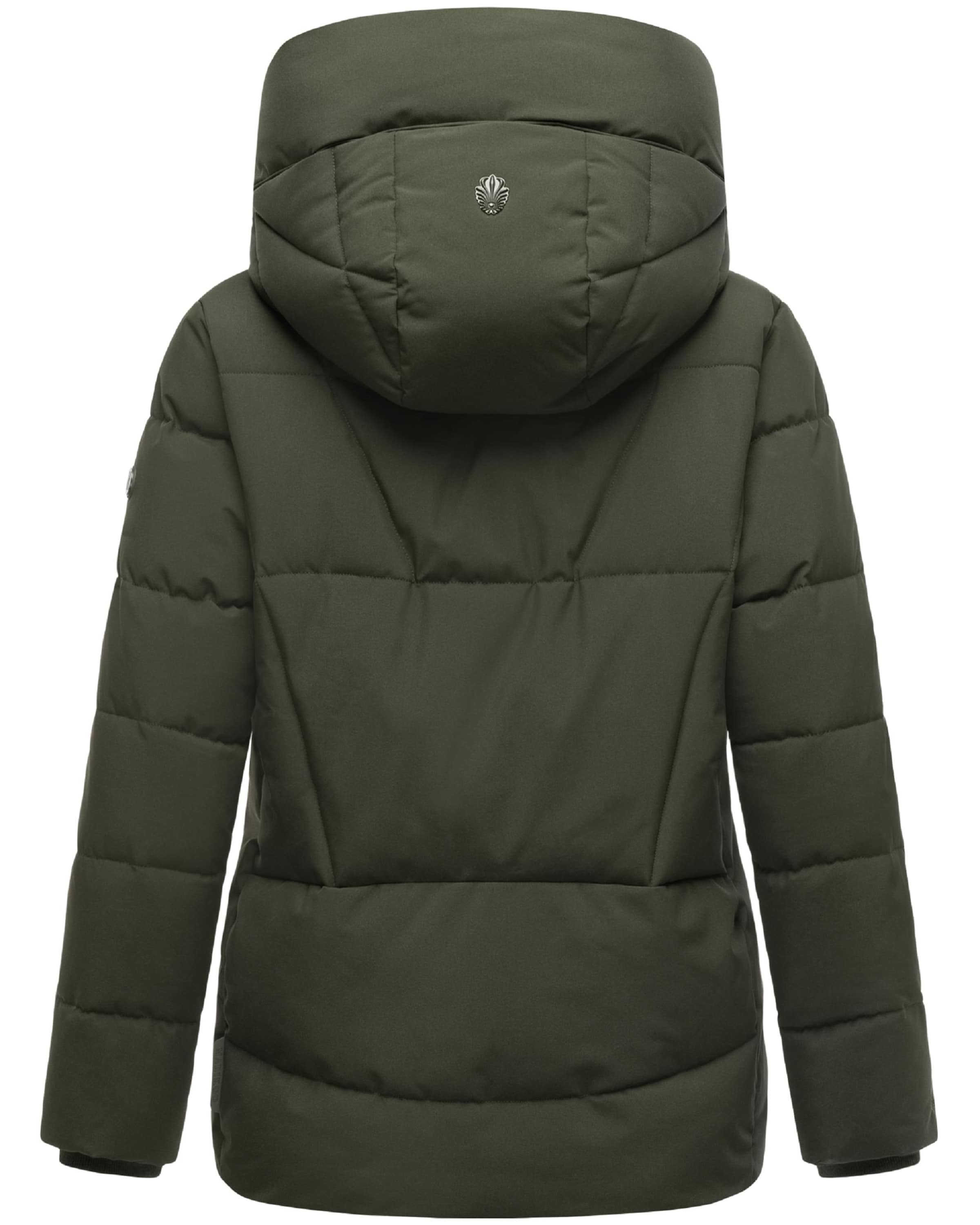 Veste d’hiver 'Kuschelnasee 16' MARIKOO en vert