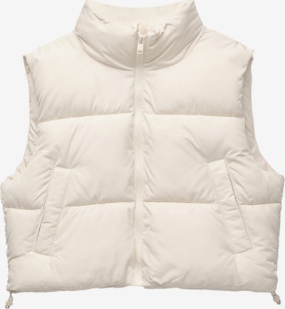 Pull&Bear Weste in ecru, Produktansicht