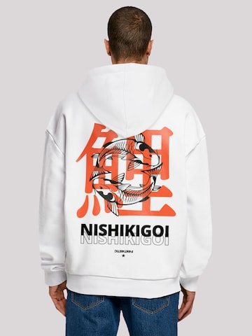 Sweat-shirt 'Nishikigoi Koi' F4NT4STIC en blanc
