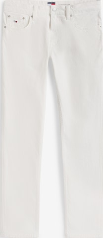 Tommy Jeans Slimfit Farkut 'SCANTON' värissä valkoinen: etupuoli