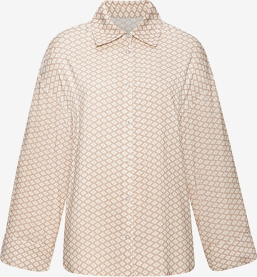 LASCANA Schlafshirt in Beige: Vorderseite