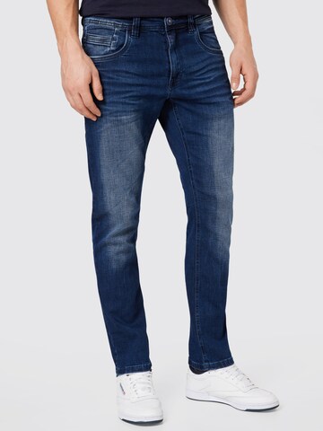 TIMEZONE Regular Jeans 'Gerrit' in Blau: Vorderseite