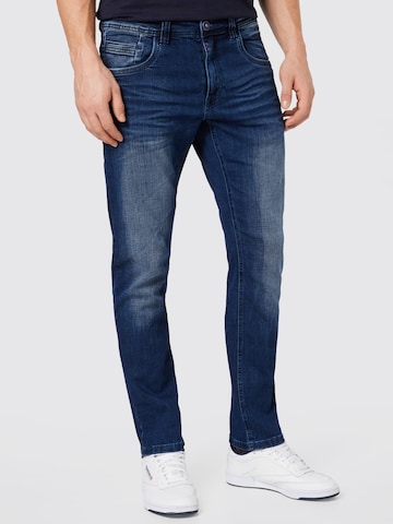 TIMEZONE Regular Jeans 'Gerrit' in Blauw: voorkant