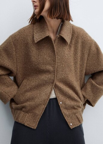 MANGO Between-Season Jacket 'Pop' in Brown