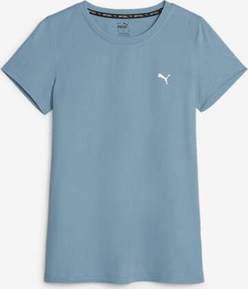 T-shirt fonctionnel PUMA en bleu : devant