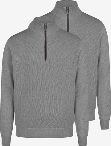 redmond Sweater 'Basic' in Grey: front