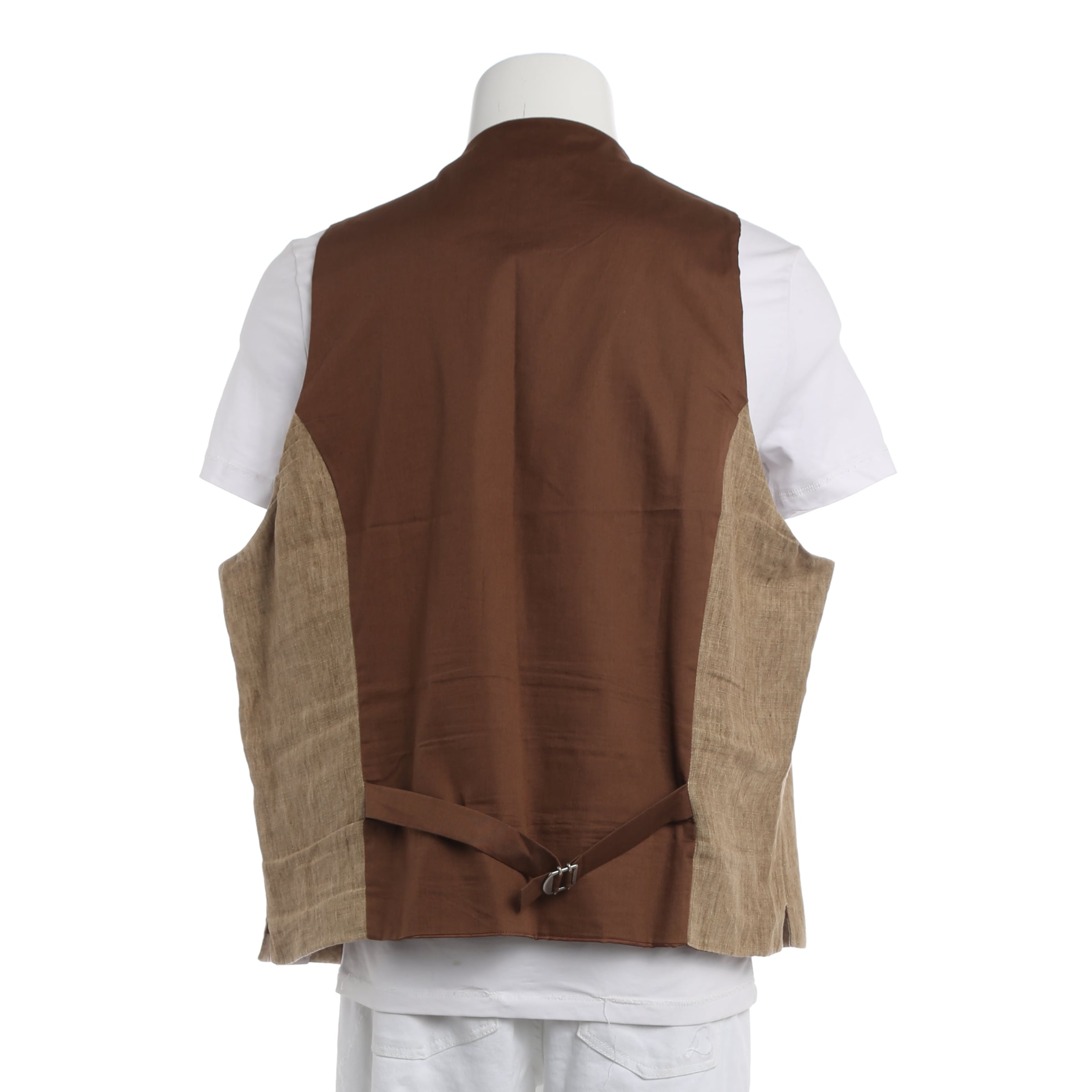 Luis Trenker Weste XXL in Weiß