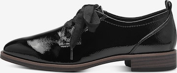 TAMARIS Šněrovací boty – černá
