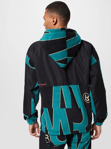 Grimey Fleece jas in Blauw