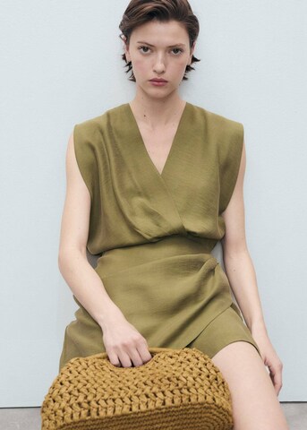 MANGO Dress 'Vene' in Green