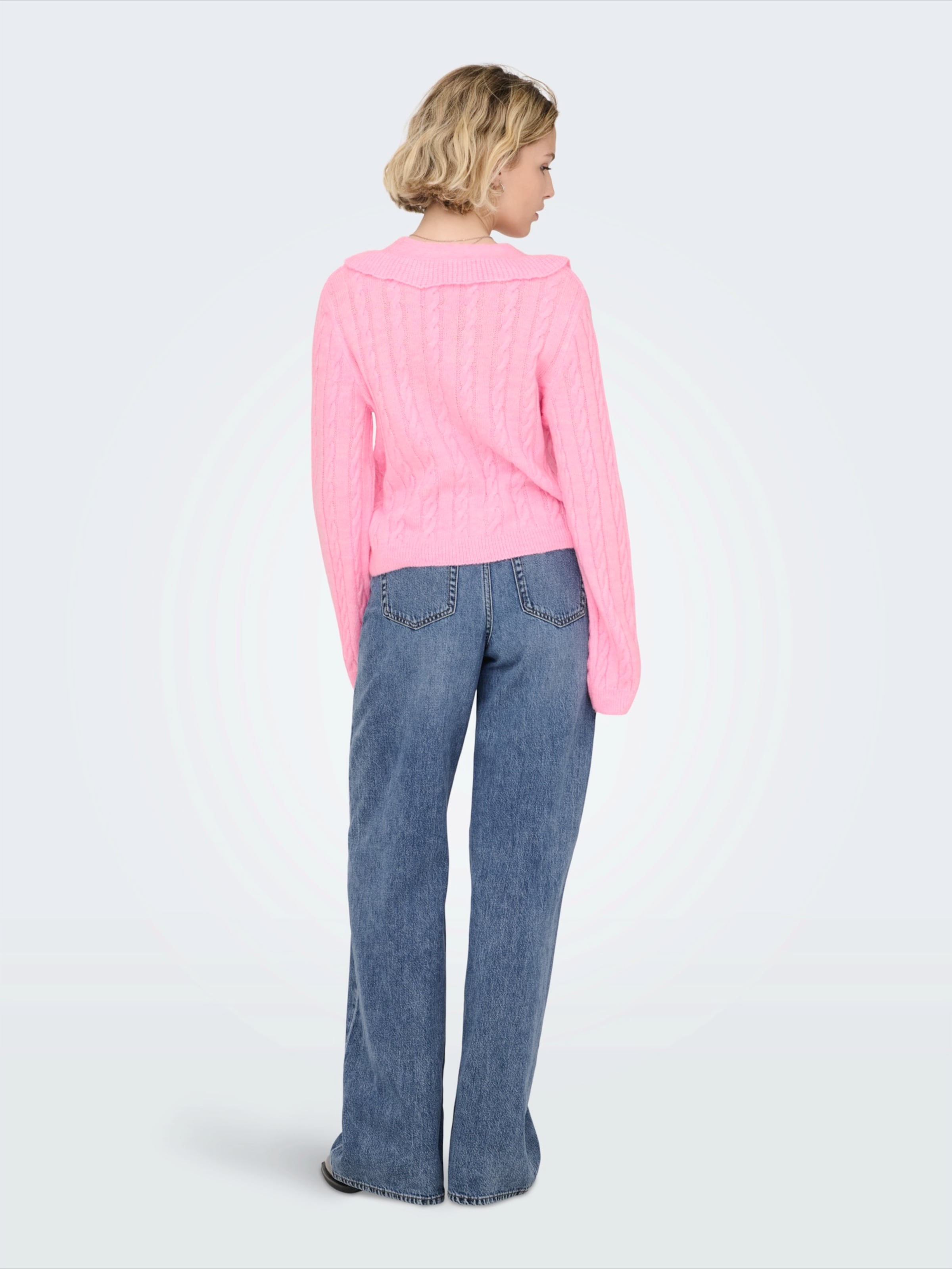 ONLY Knit Cardigan in Rose | ABOUT YOU