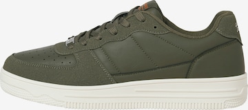 JACK & JONES Matalavartiset tennarit 'JFWBUMP' värissä vihreä: etupuoli