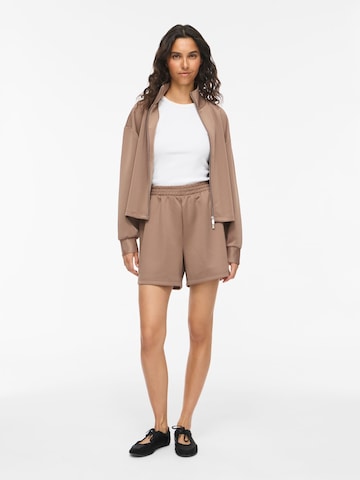 VILA Regular Broek 'VILoana' in Bruin