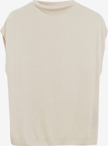T-shirt COMMA en beige : devant