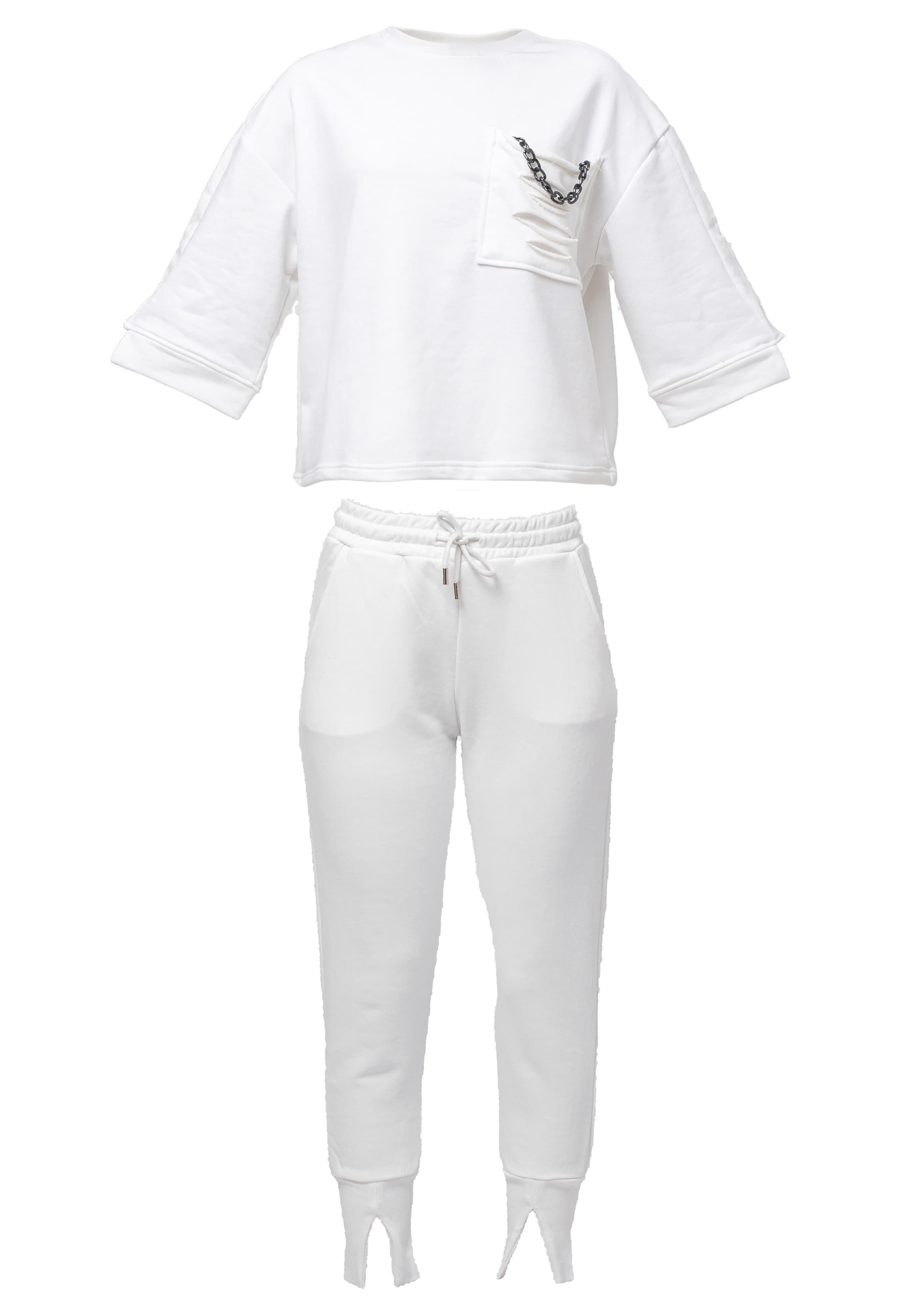 Tom Barron Freizeitanzug in Grau: Vorderseite