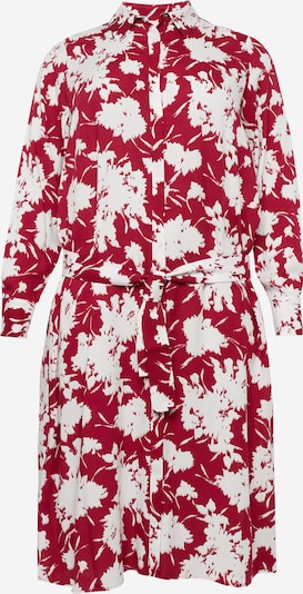 Abito camicia 'DONNA' Persona by Marina Rinaldi di colore rosso ciliegia / bianco, Visualizzazione prodotti