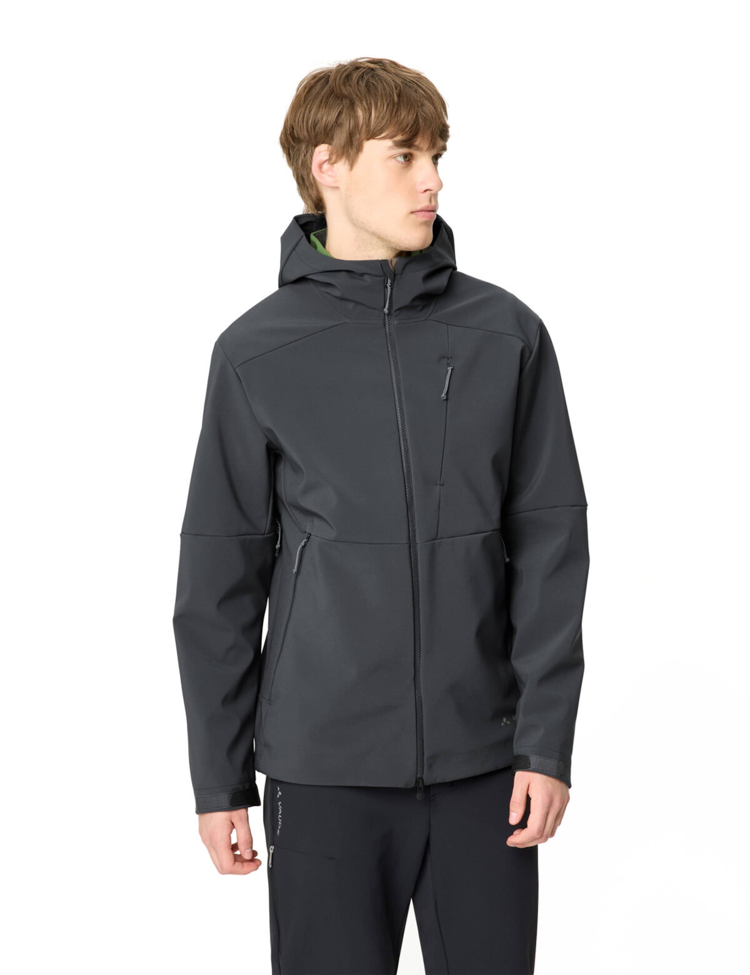 VAUDE Outdoorjas 'Roccia III' in Grijs: voorkant