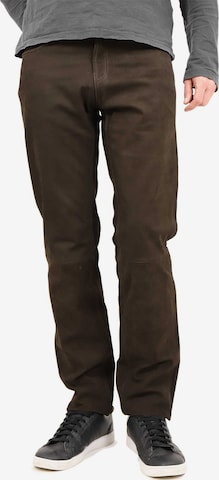 MADDOX Broek 'Laurin' in Bruin: voorkant