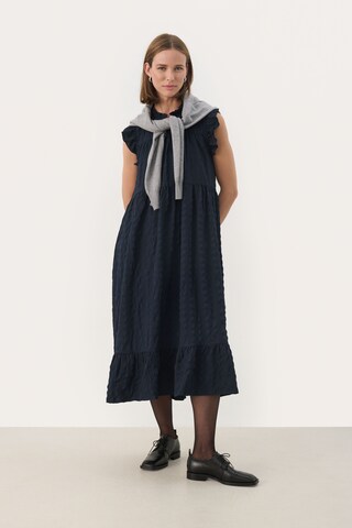 Robe 'Gimalina' Part Two en bleu