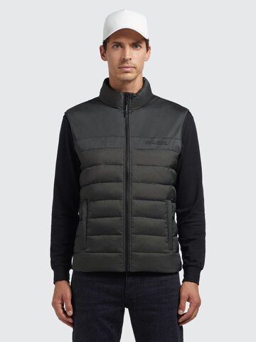 khujo Bodywarmer 'Owem' in Grijs: voorkant