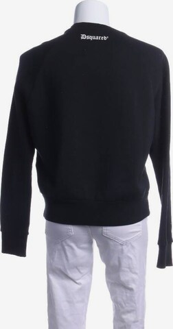 DSQUARED2 Sweatshirt / Sweatjacke S in Schwarz