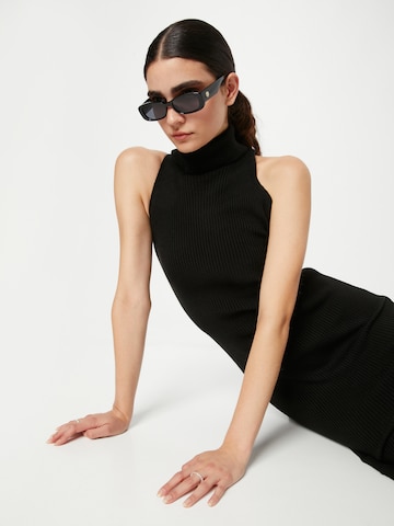 Nasty Gal Knitted dress in Black