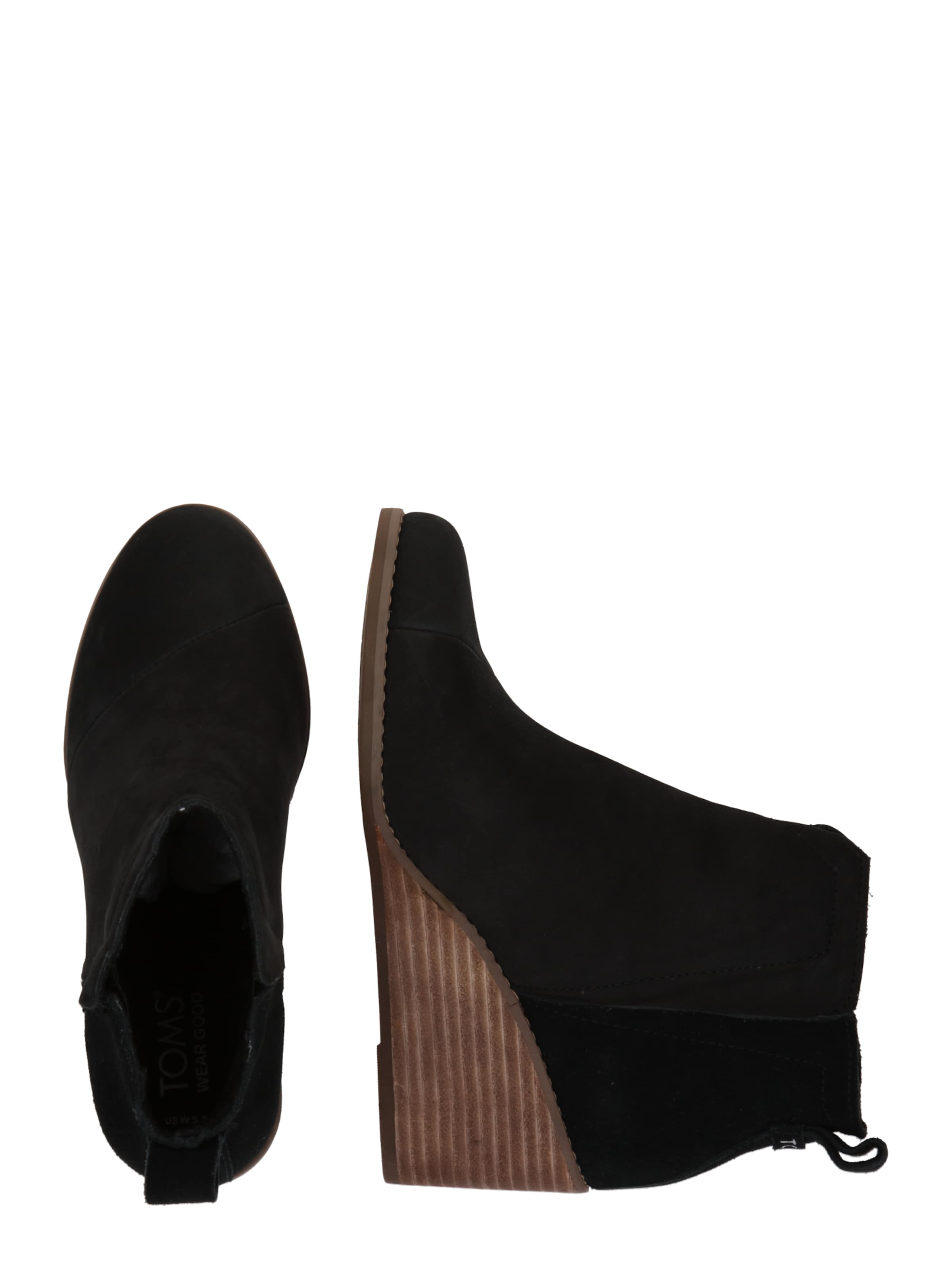 TOMS - Botines 'CLARE' en negro