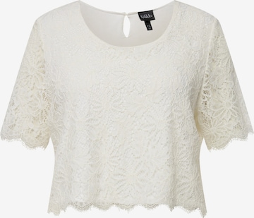 Ulla Popken Blouse in Wit: voorkant