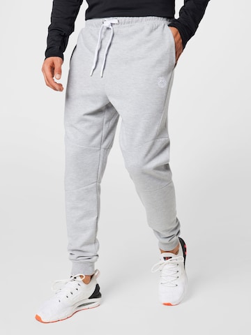 BIDI BADU Tapered Workout Pants 'Matu' in Grey: front