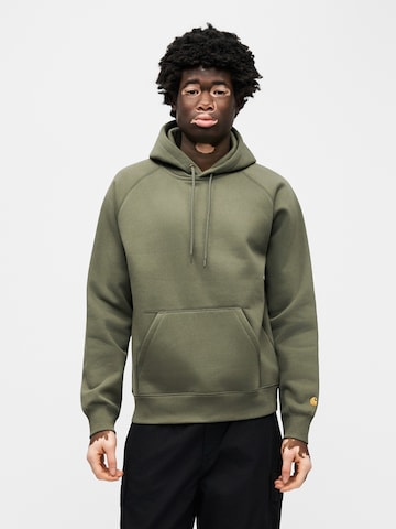Sweat-shirt 'Chase' Carhartt WIP en vert : devant