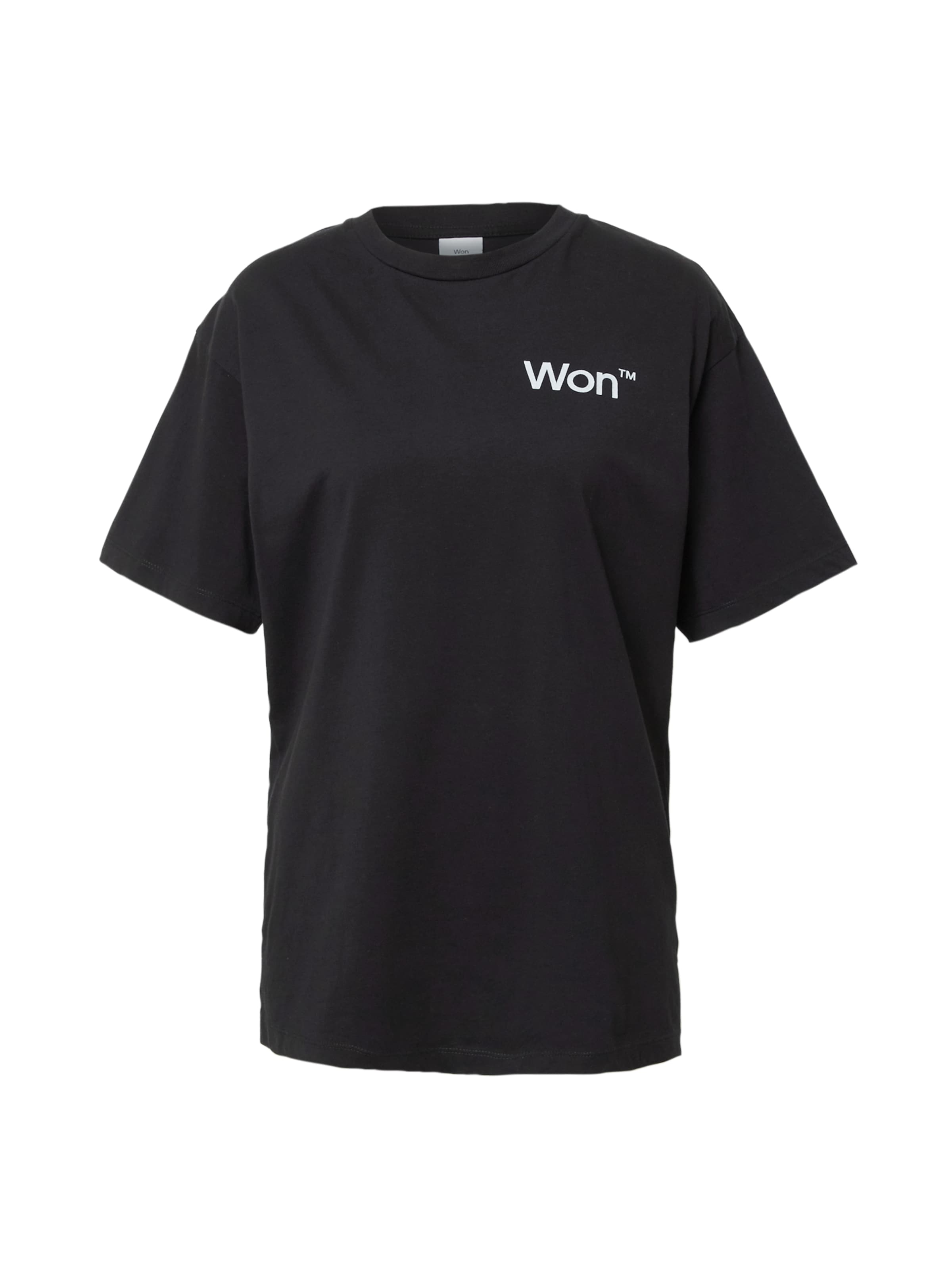Won Hundred Shirt 'The Staff' in Zwart: voorkant