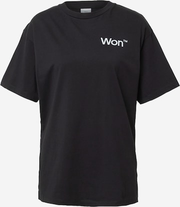 Won Hundred Shirt 'The Staff' in Black: front