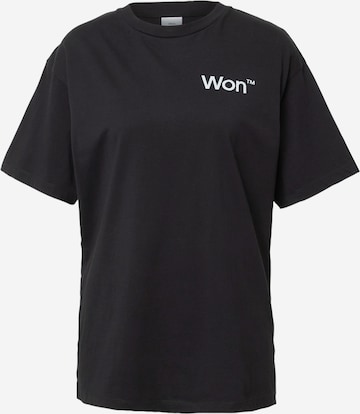 Won Hundred - Camiseta 'The Staff' en negro: frente