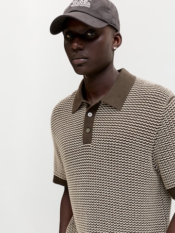 JACK & JONES Pullover 'JPRBLUKINGSLEY' in Braun