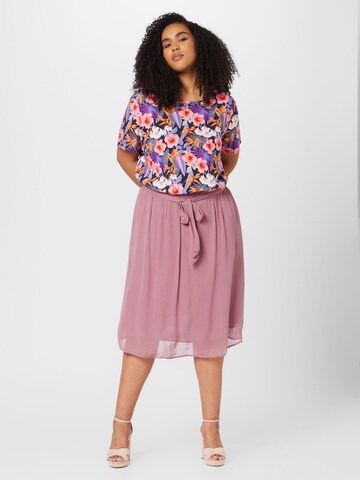 ABOUT YOU Curvy Skirt 'Taria' in Pink